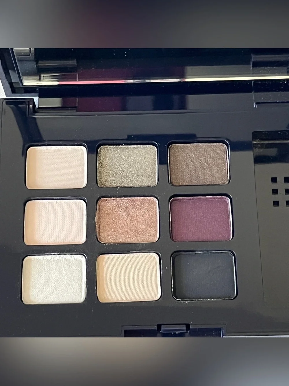 Estee Lauder Pure Color Sculpting Eyeshadow Palette Mascara and Cosmetic Bag